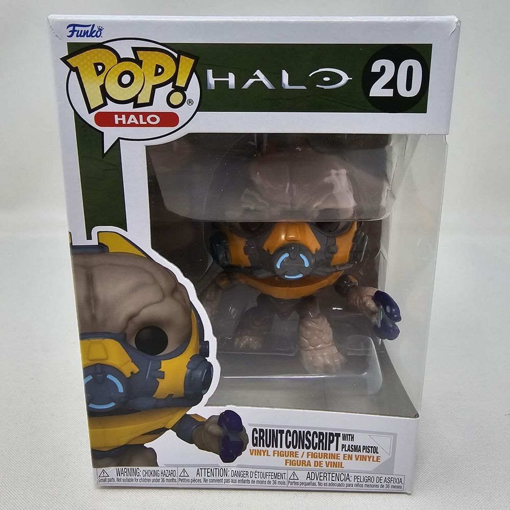 Funko‎ Pop! Halo Grunt Conscript with Plasma Pistol #20 Vinyl Figure